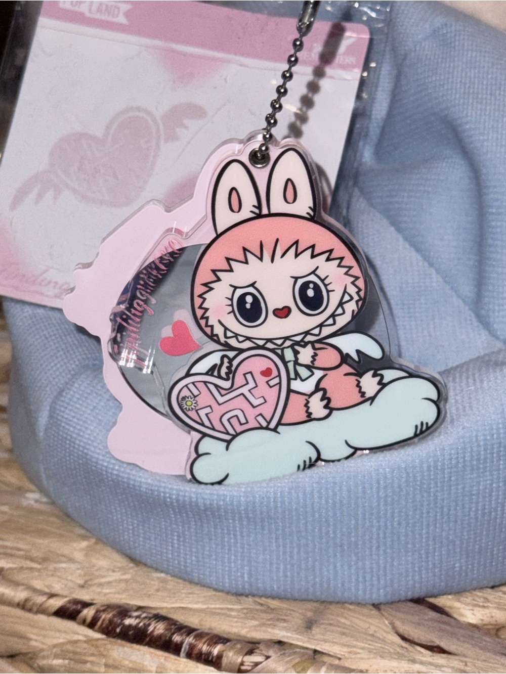 Finding Mokoko Mirror Keychain Charm POP LAND Exclusive